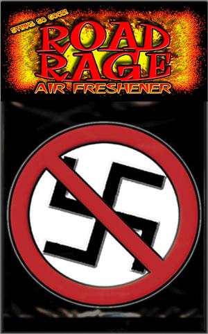 No Nazis Road Rage Air Freshener