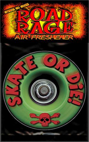 Skate Or Die Road Rage Air Freshener