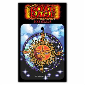 Sunface Road Rage Auto Air Freshener - Pina Colada Fragrance Sunface Road Rage Auto Air Freshener Image