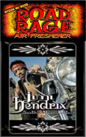 Jimi Hendrix  Road Rage Air Freshener