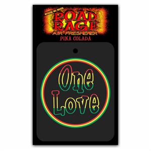One Love Road Rage Air Freshener Image