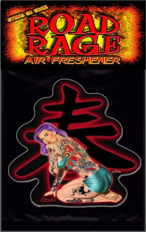 Lust Pinup Road Rage Air Freshener