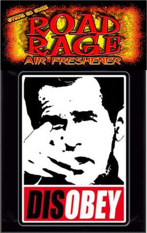 Disobey  Road Rage Air Freshener
