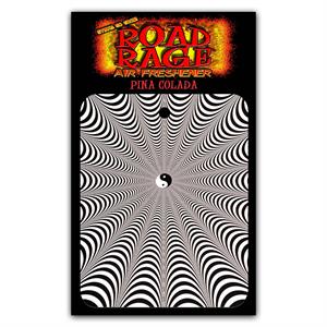 in Yang Infinity Road Rage Auto Air Freshener - Pina Colada Fragrance in Yang Infinity Road Rage Auto Air Freshener - Pina Colada Fragrance Image