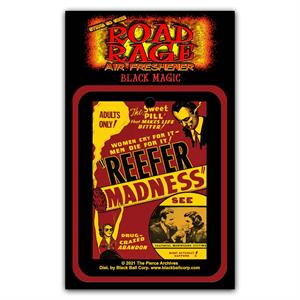 Reefer Madness Road Rage Auto Air Freshener - Black Magic Fragrance Image