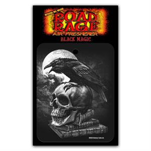 Poe's Raven Skull Road Rage Air Freshener Image