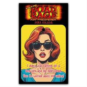 I Didn't Wear Earrings Road Rage Air Freshener Image