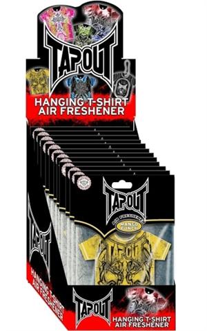 TAPOUT T-SHIRT AIR FRESHENERS SERIES A - 12 ct.