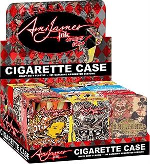 Ami James Ink Pop Up Cigarette Case Display - 85Mm - 12 Ct Image