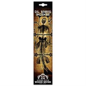 Skeleton Fish Alchemy Incense - Wood Musk Fragrance Image