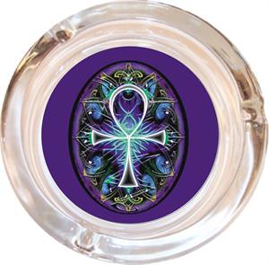 ANKH - MIKIO KENNEDY - ASHTRAY - 4" DIAMETER