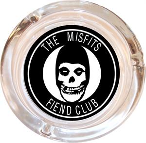 MISFITS FIEND SKULL ASHTRAY - 4" DIAMETER