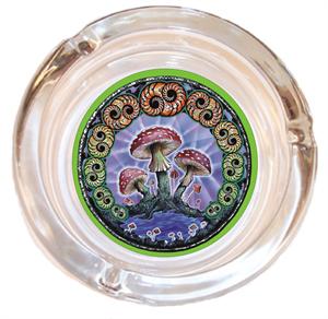 MUSHROOM 2000 - MIKE DUBOIS ASHTRAY - 4" DIAMETER