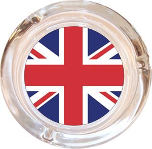 UNION JACK ASHTRAY - 4" DIAMETER
