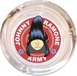 JOHNNY RAMONE ASHTRAY - 4" DIAMETER