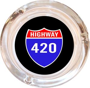 HIGHWAY 420 - ASHTRAY - 4" DIAMETER