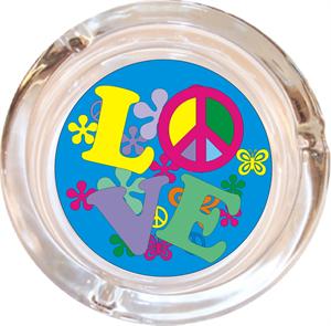 LOVE ASHTRAY - 4" DIAMETER