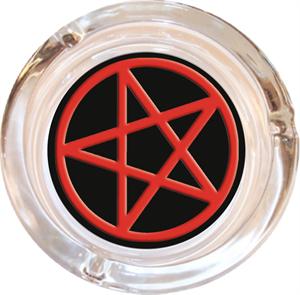 PENTAGRAM ASHTRAY - 4" DIAMETER