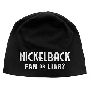 Nickelback - Fan or Liar Jersey Beanie Image