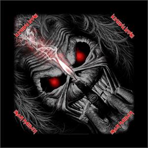 Iron Maiden - Eddie Candle Finger Cotton Bandana Image