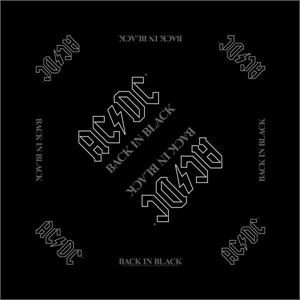 AC/DC - Back In Black Cotton Bandana Image