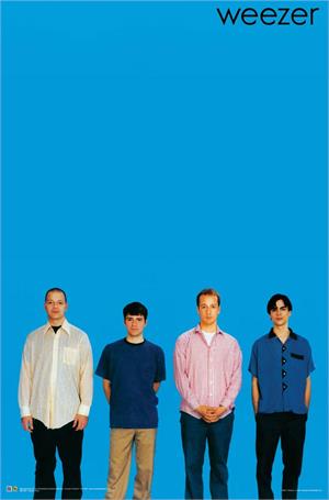 Weezer Blue Poster 24x36 Image