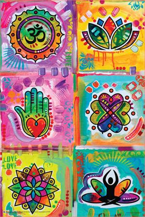 Zen Collage by Dean Russo Poster Image