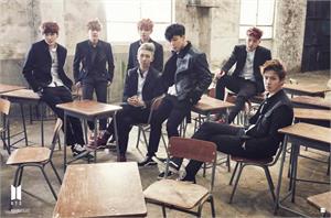BTS - Skool Luv Affair Classroom Poster - 36" x 24" Image
