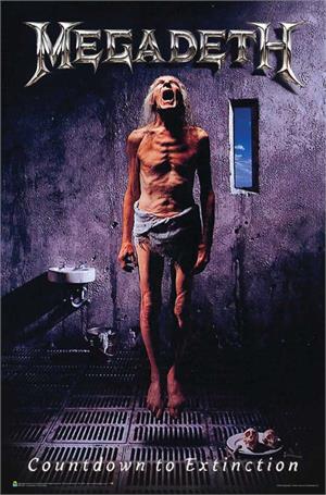 Megadeth - Countdown Poster - 24" x 36" Image