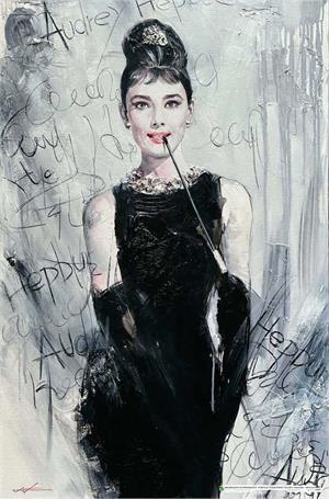 Audrey by Lucille Lee Poster Audrey by Lucille Lee Poster Image