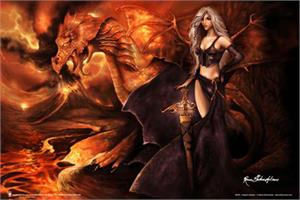 Image of Dragon's Keeper By: Renee Biertempfel Poster