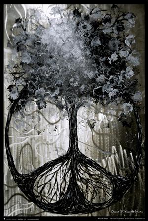 TREE OF PEACE BY: DAVID WILHELM POSTER - 24" X 36" TREE OF PEACE BY: DAVID WILHELM POSTER - 24" X 36"
