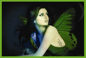 PENELOPE FAIRY  BY: FRED WINKLER POSTER - 36" X 24"