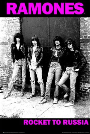 Ramones "Rocket To Russia" Poster Image