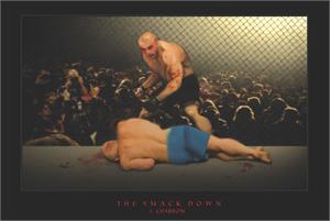 SMACK DOWN POSTER - 36" X 24"