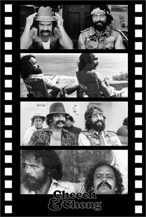 CHEECH & CHONG FILM STRIPS POSTER - 36" X 24"
