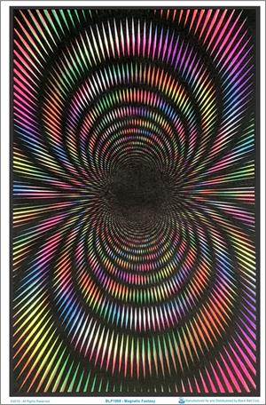 Magnetic Fantasy Blacklight Poster