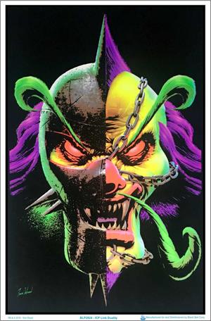 Insane Clown Posse (ICP) Link Duality by Tom Wood Blacklight Poster 23" x 35"