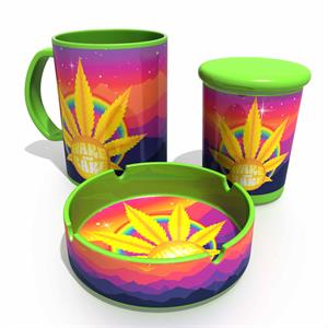 Wake-and-Bake Buzz Mug Trifecta Set Image