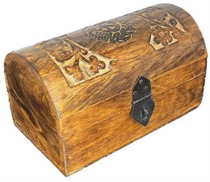 Antique Style Mango Wood Box Image