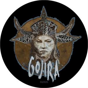 Gojira - Fortitude - 11.5" Round Printed Back Patch Image