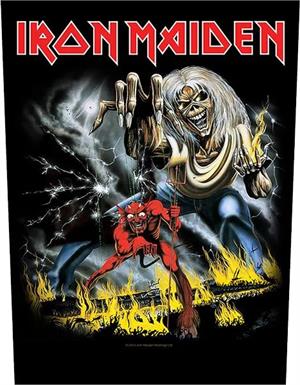 Iron Maiden Number of the Beast Backpatch Image