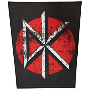 Dead Kennedys Logo Woven Back Patch - 11" x 14"- image
