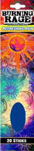 Burning Rage Incense Prepack - Refreshing Rain Image