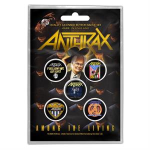Anthrax Button set (pack of 5)-image