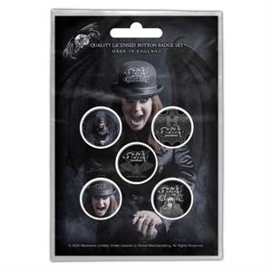 Ozzy Osbourne Ordinary Man Button set (pack of 5)-image