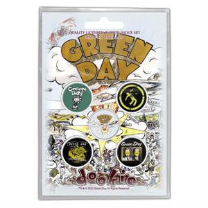Green Day Dead Button set (pack of 5)-image