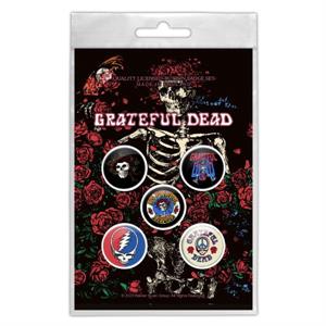 Grateful Dead Button set (pack of 5)-image