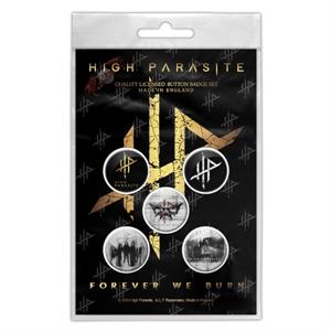 High Parasite Button set (pack of 5) image