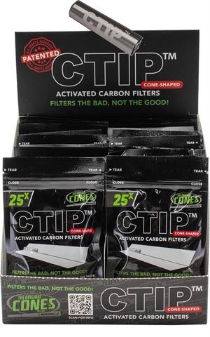 CTIP Carbon Filters 20 Bag Countertop Display Box Image